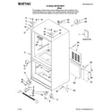 Maytag MFF2557HEB14 cabinet parts diagram