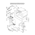 Maytag MFF2557HEB14 freezer liner parts diagram