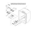 Maytag MFF2557HEB14 refrigerator liner parts diagram