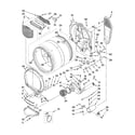 Maytag MGDE900VW0 bulkhead parts diagram