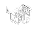 Whirlpool GFG464LVB0 door parts, optional parts (not included) diagram