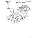 Whirlpool WFG381LVQ0 cooktop parts diagram