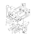 Whirlpool WFG381LVQ0 manifold parts diagram