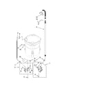 Whirlpool WTW6700TU2 pump parts, optional parts (not included) diagram