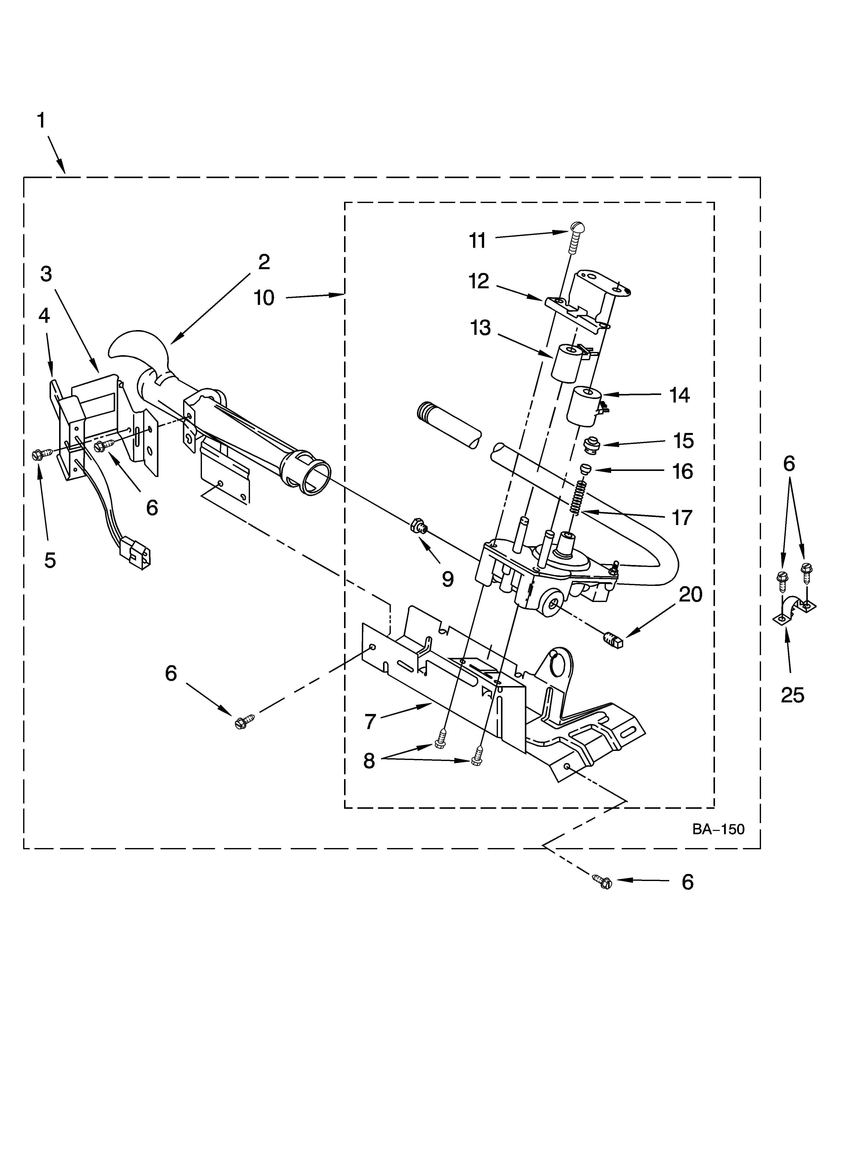 Maytag MGDC500VW0 8318272 burner assembly, optional parts (not included) diagram