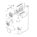 Whirlpool W1TXEMMWT00 icemaker parts diagram