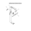 Jenn-Air JDB1080AWS0 upper wash and rinse parts, optional parts (not includ diagram