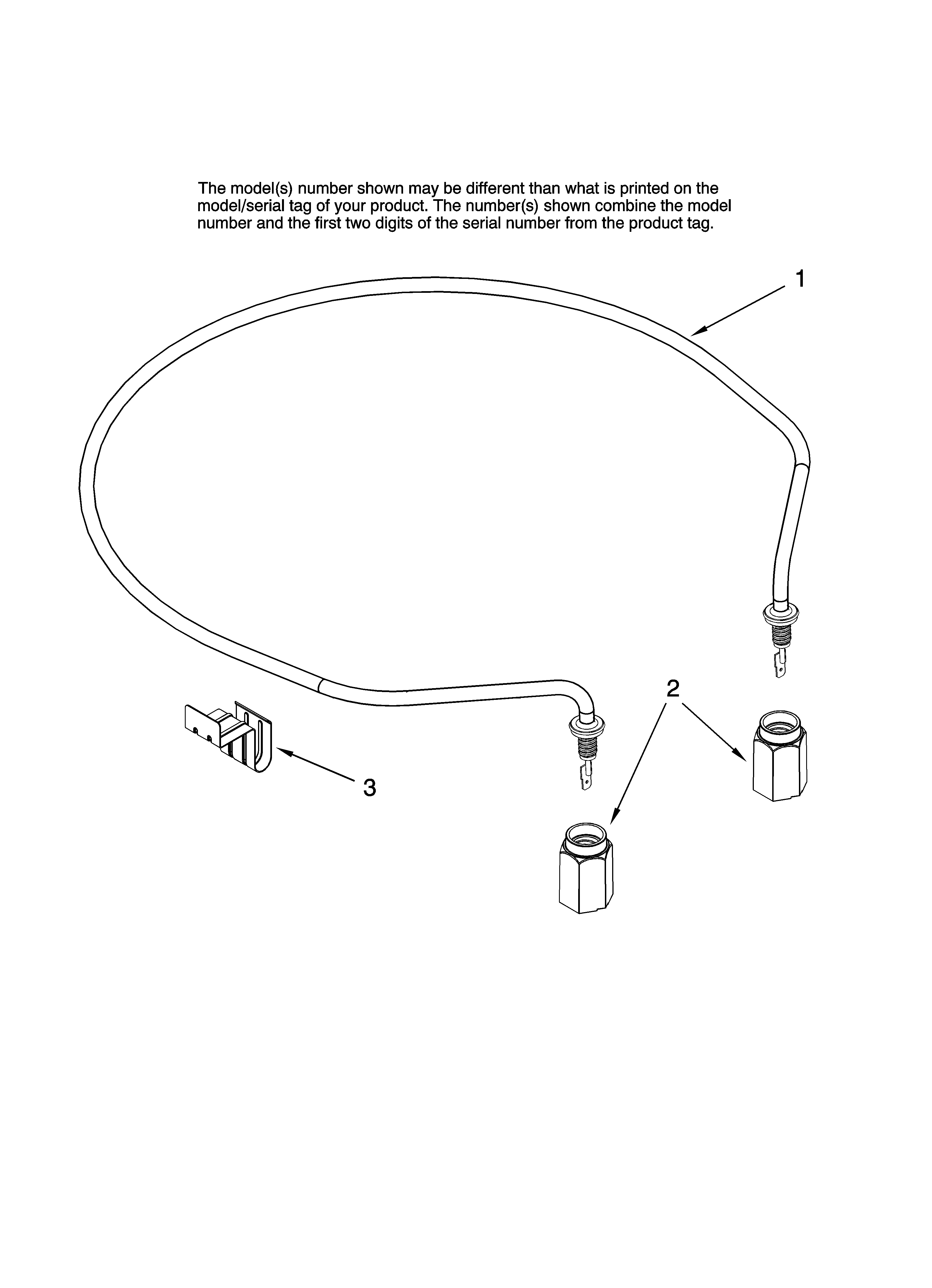 Jenn-Air JDB1080AWB42 heater parts diagram