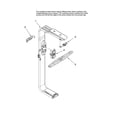 Jenn-Air JDB1095AWB0 upper wash and rinse parts, optional parts (not includ diagram