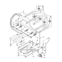 Whirlpool GFG471LVS0 manifold parts diagram