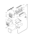 Whirlpool GD5DHAXVQ02 icemaker parts diagram