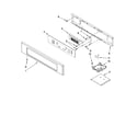 KitchenAid KEBK276SSS02 control panel parts diagram