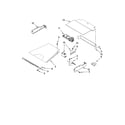 KitchenAid KEBK276SSS02 top venting parts, optional parts (not included) diagram