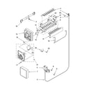 Whirlpool W2RXEMMWB00 icemaker parts diagram