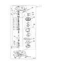Maytag 3RMTW4905TW1 gearcase parts diagram