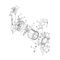 Whirlpool CHW9900VQ0 tub and basket parts diagram