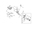 Whirlpool CHW9900VQ0 pump and motor parts diagram