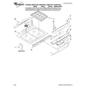 Whirlpool GW397LXUS1 cooktop parts diagram