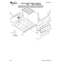 Whirlpool GW399LXUQ1 cooktop parts diagram