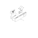 KitchenAid KUDE70FVSS1 control panel parts diagram