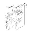 Whirlpool GX5SHDXVQ00 icemaker parts diagram