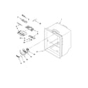 Amana ABR1922FES3 refrigerator liner parts diagram