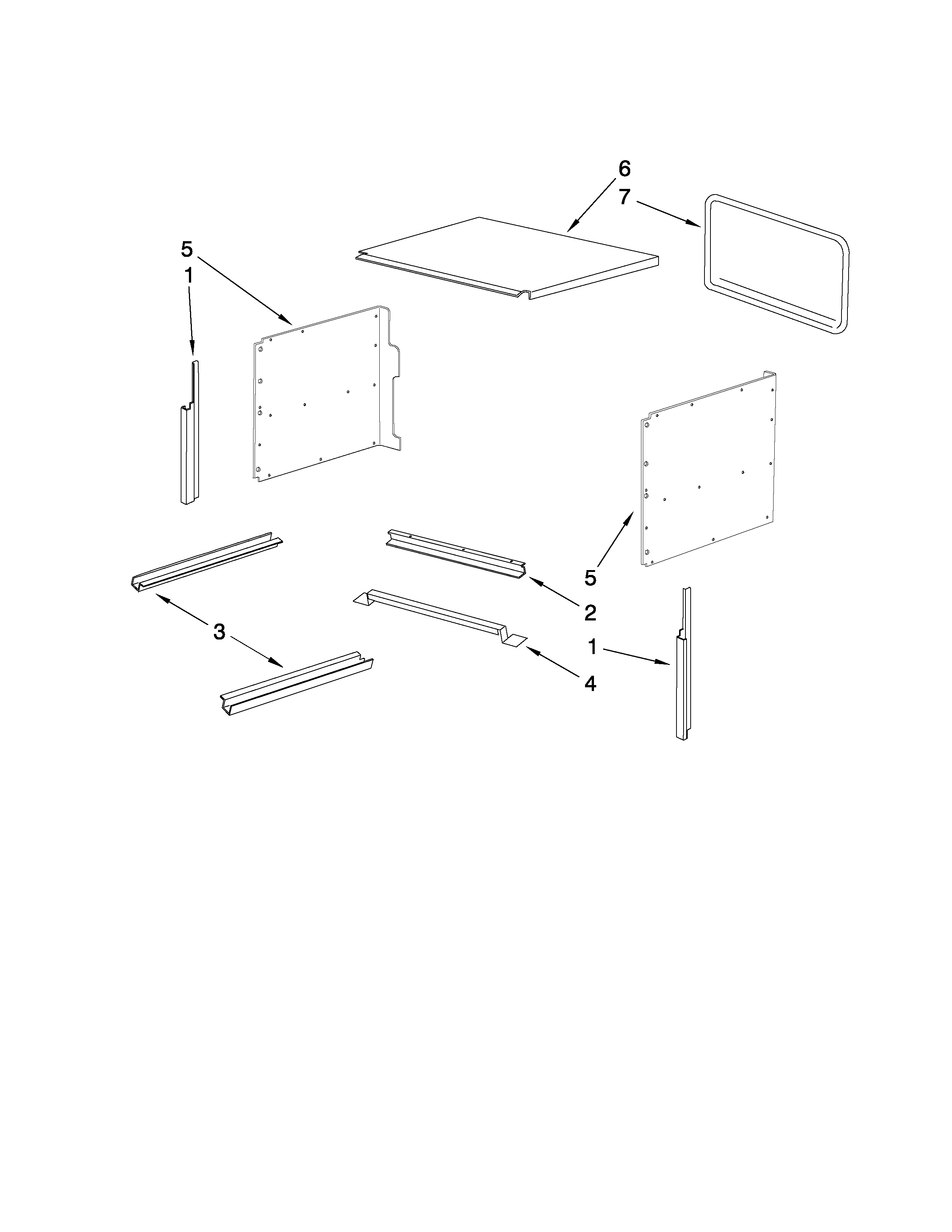 KitchenAid KBMS1454SBT0 cabinet parts diagram