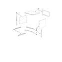 KitchenAid KBMS1454SWH0 cabinet parts diagram