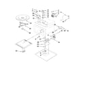 KitchenAid KBMS1454SWH0 oven interior parts diagram