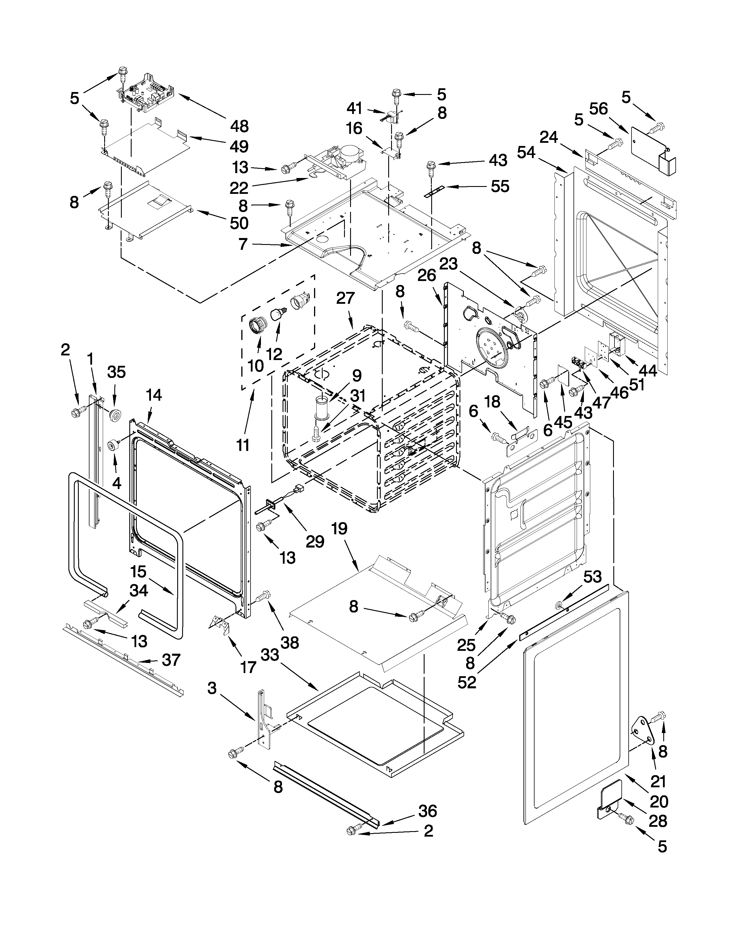 KitchenAid KESK901SSS06 oven parts diagram