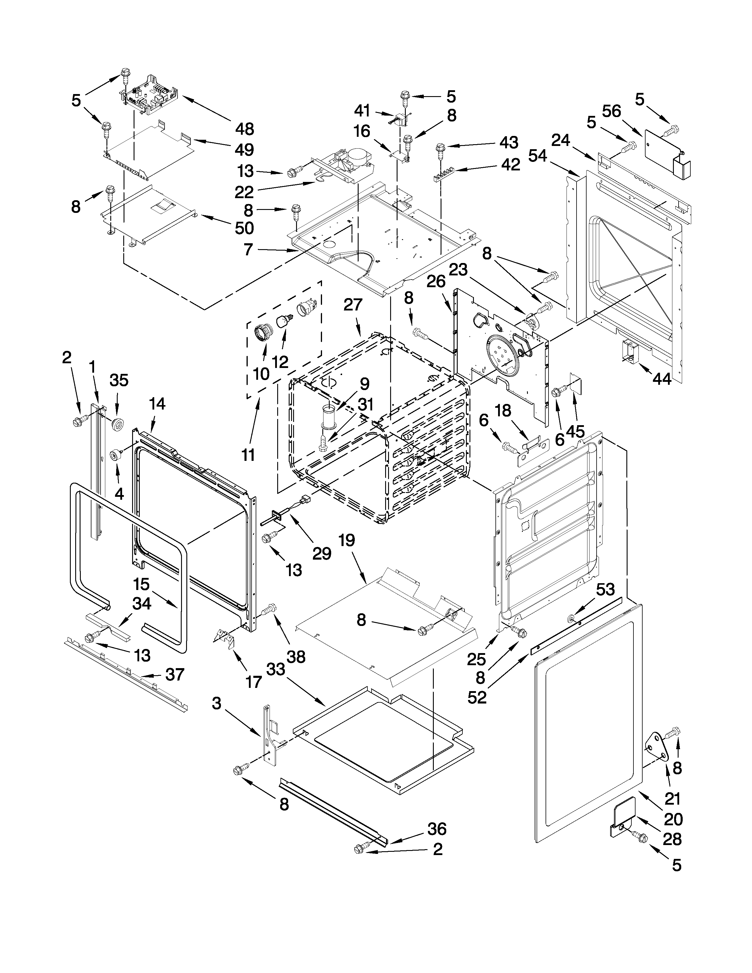 KitchenAid YKESS908SS03 oven parts diagram