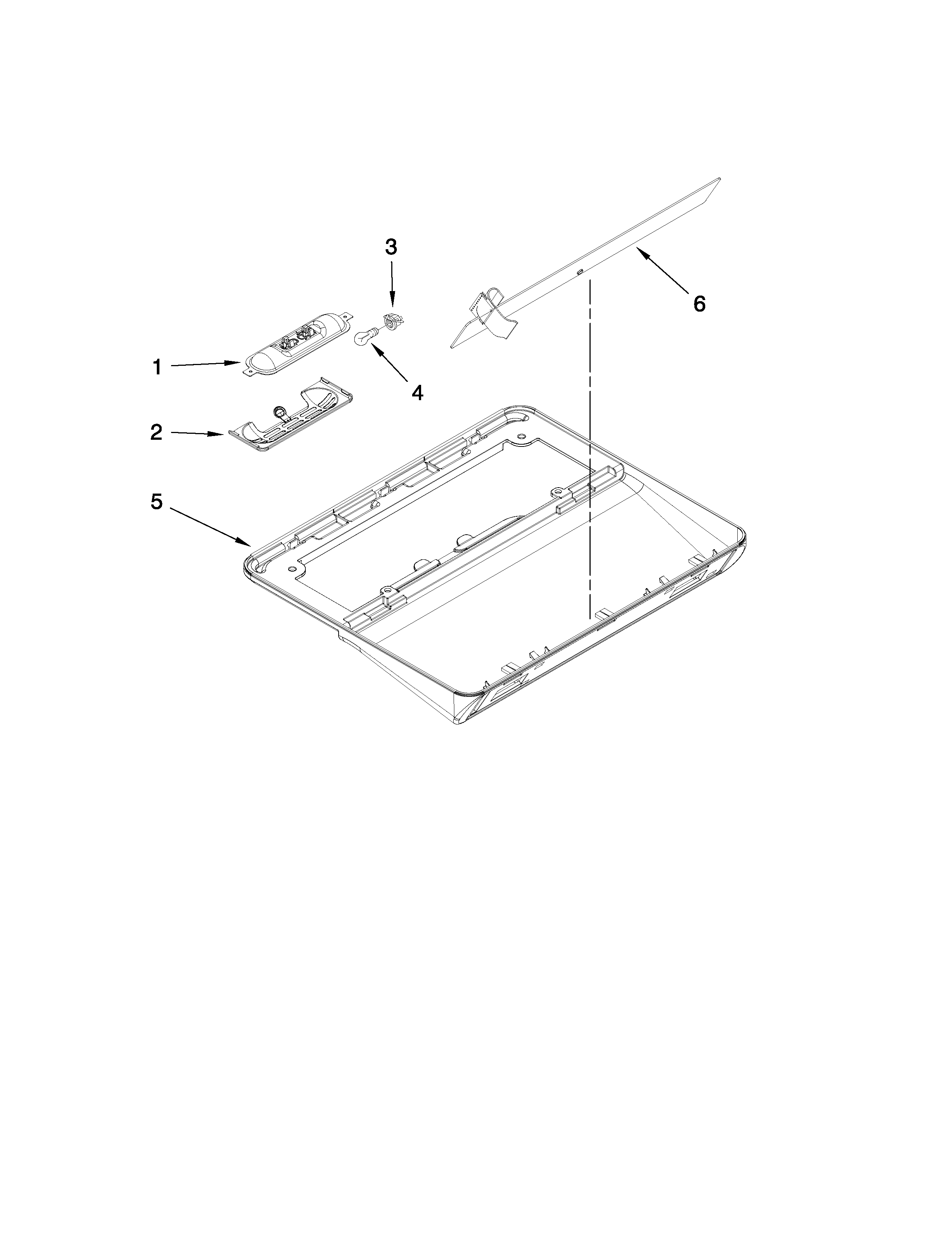 Whirlpool 6EC3FHKXWQ00 control parts diagram