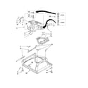 Maytag MVWC6ESWW1 machine base parts diagram