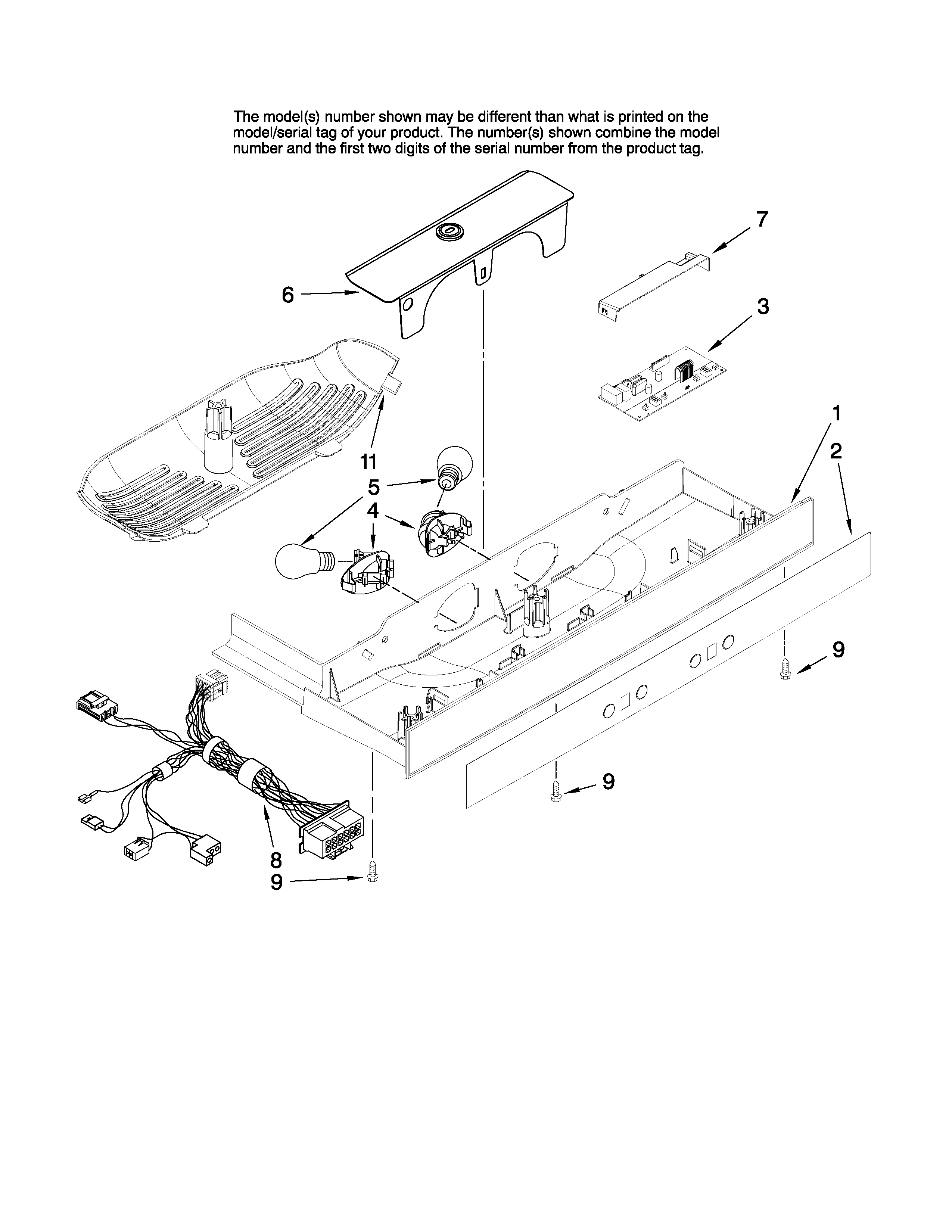 Amana AS2626GEKW13 control parts diagram