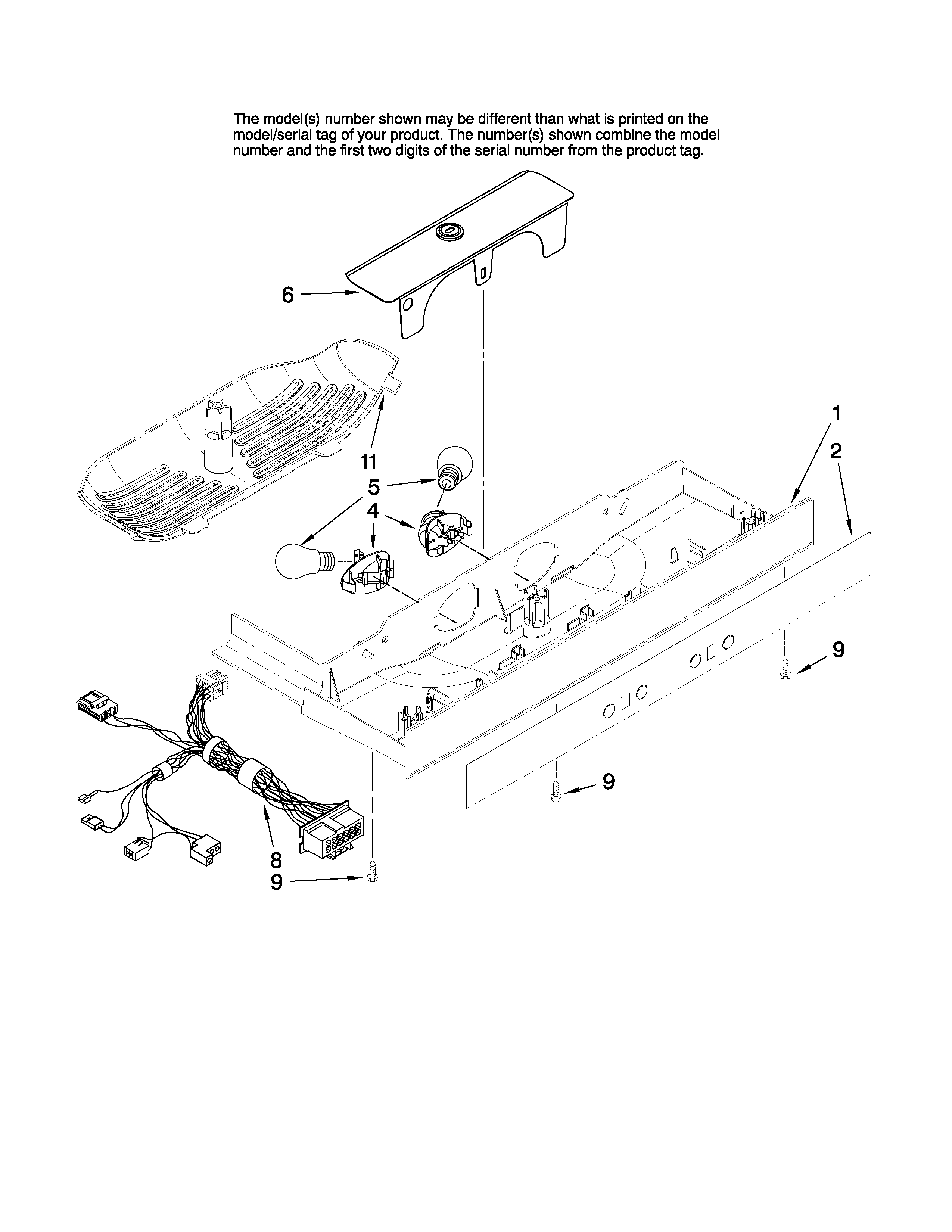 Amana AS2628HEKB13 control parts diagram