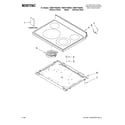 Maytag YMER7765WS0 cooktop parts diagram