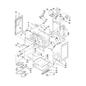 Maytag YMER7765WS0 chassis parts diagram