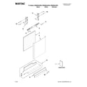 Maytag MDB8859AWW0 door and panel parts diagram