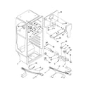 Whirlpool W8TXNWFWQ00 liner parts diagram