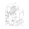 Whirlpool DU915PWWS0 tub assembly parts diagram