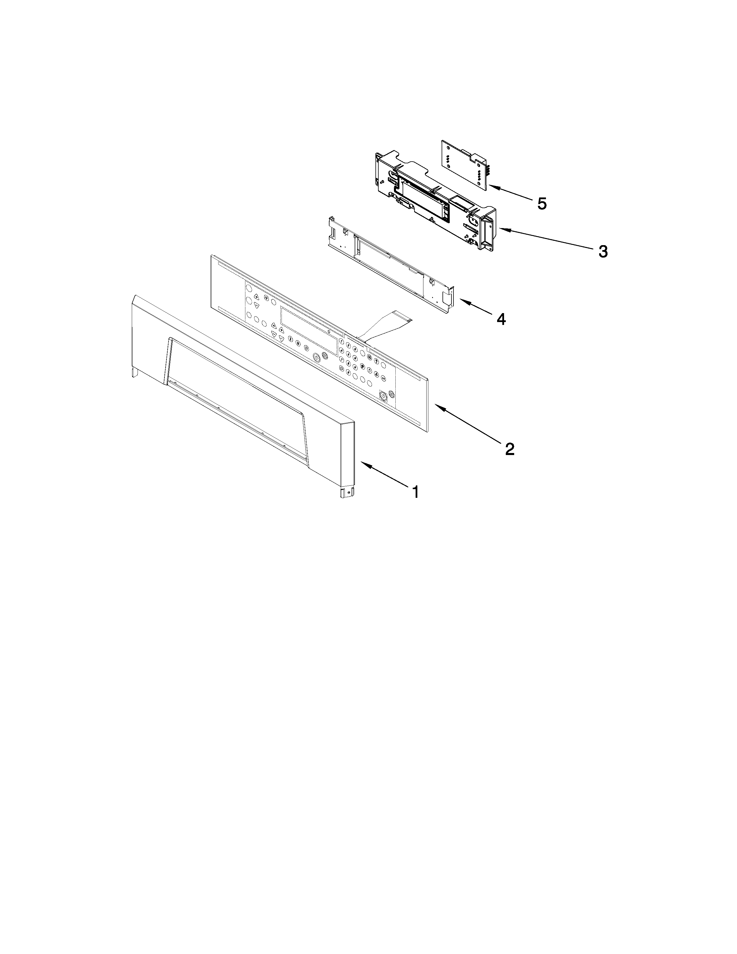 Whirlpool RBD245PRT04 control panel parts diagram