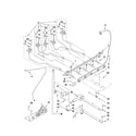 Jenn-Air JGR8875RDS1 manifold parts diagram