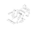 Whirlpool GBS279PVS02 top venting parts diagram