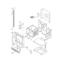 Whirlpool GBD279PVQ02 upper oven parts diagram