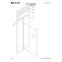 Jenn-Air JPK48SNXWES00 panel kit parts diagram