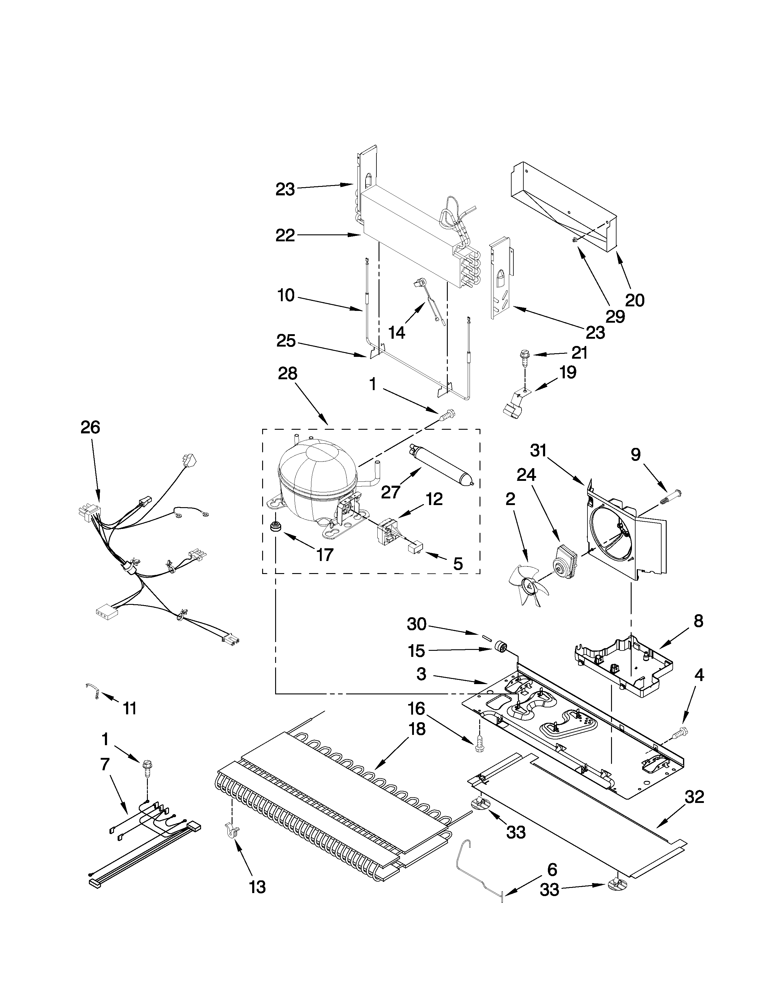 Maytag MFF2258VEB2 unit parts diagram