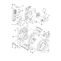 Whirlpool WGD5200VQ1 bulkhead parts diagram