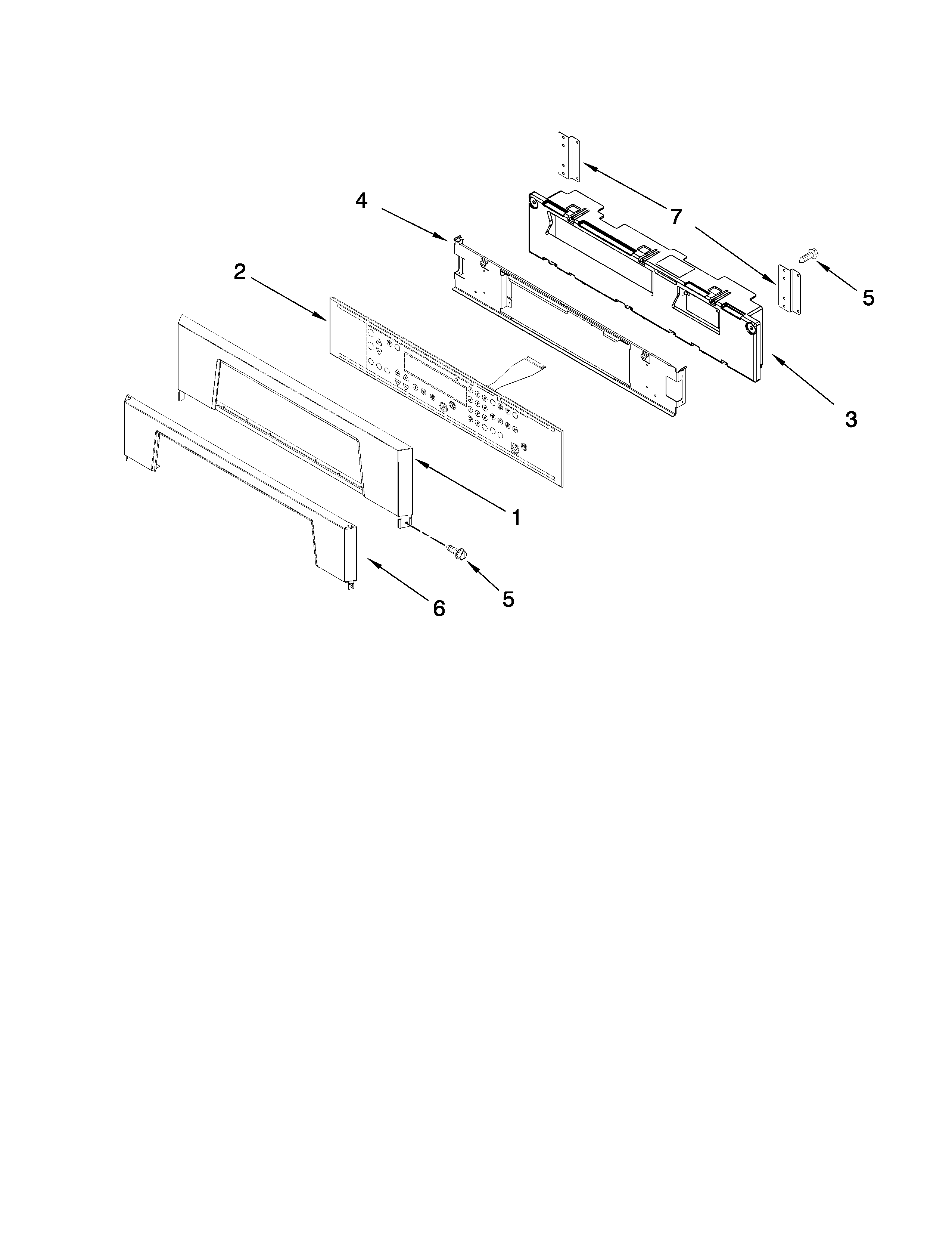 Whirlpool GBS309PVQ02 control panel parts diagram