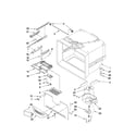 Maytag MFD2562VEB2 freezer liner parts diagram
