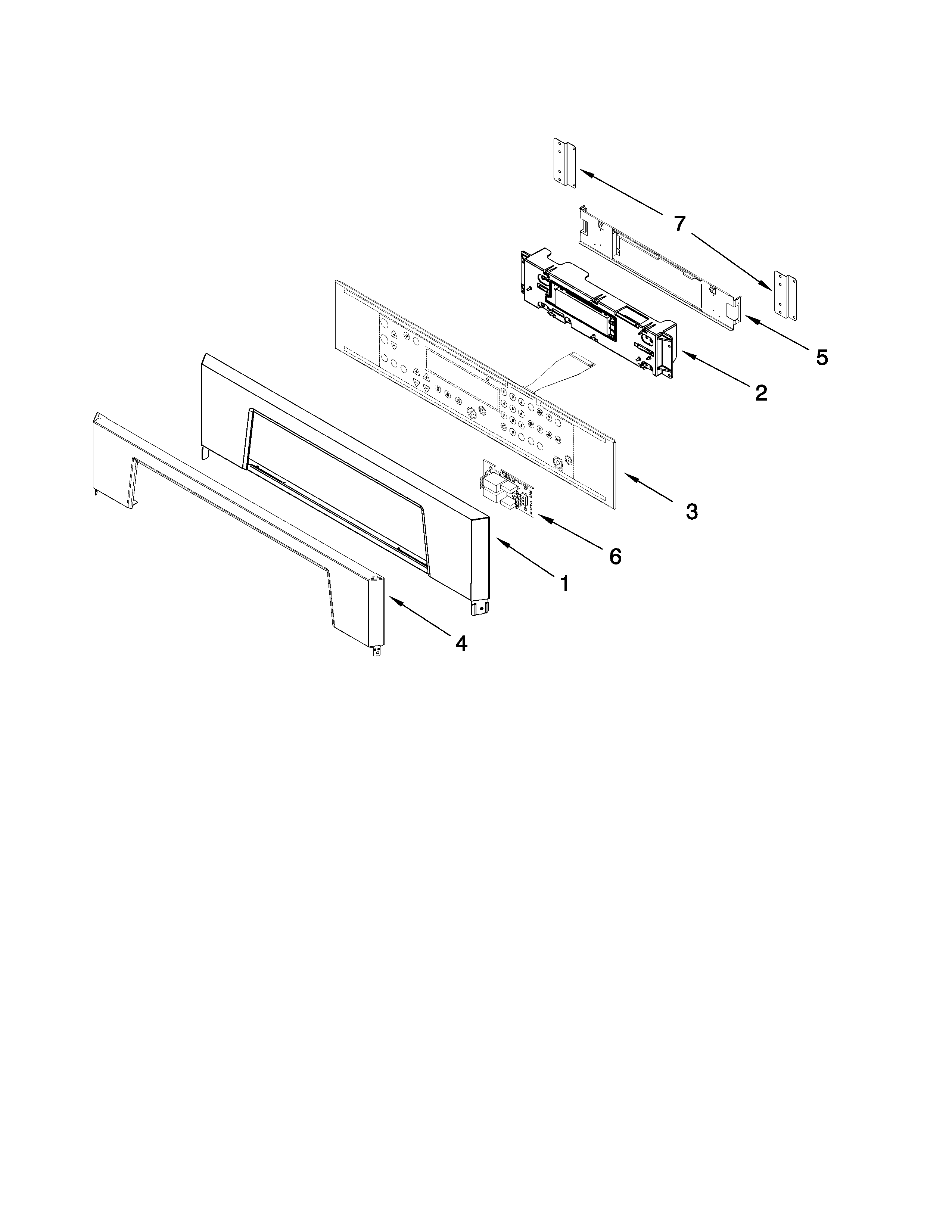 Whirlpool GBD309PVQ02 control panel parts diagram